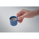 Espresso Tasse Keramik 40 ml Blau, geöffnet dargestellt