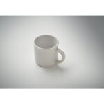 Espresso Tasse Keramik 40 ml Weiß, Detailaufnahme des Materials