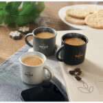 Espresso Tasse Keramik 40 ml Weiß mit markiertem Druckbereich für Ihr Logo