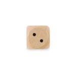 Spielwürfel Schima-Holz Ø 3cm – Seitenansicht