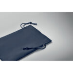 Kleiner Beutel RPET Non-Woven Blau, Detailaufnahme des Materials