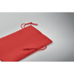 Kleiner Beutel RPET Non-Woven Rot, Detailaufnahme des Materials