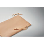 Kleiner Beutel RPET Non-Woven Weiß, Detailaufnahme des Materials