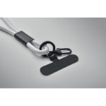 60W Lanyard-Ladekabel Weiß, geöffnet dargestellt