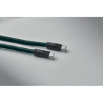60W Lanyard-Ladekabel Gruen von oben