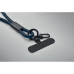 60W Lanyard-Ladekabel Blau, geöffnet dargestellt