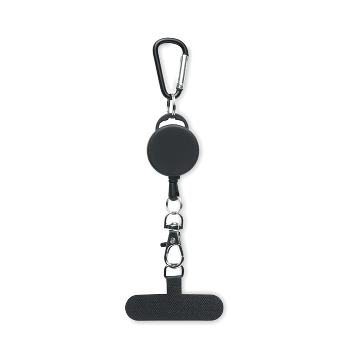 Einziehbarer Smartphone-Halter Einziehbarer Smartphone-Halter als Werbeartikel mit Logodruck