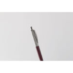 Druckkugelschreiber Rot, Detailaufnahme des Materials