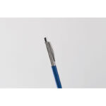 Druckkugelschreiber Blau, Detailaufnahme des Materials