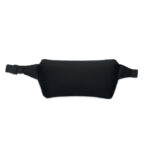 Gürteltasche 600D RPET Schwarz, Rückansicht