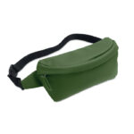 Gürteltasche 600D RPET Gruen als Werbeartikel mit Logodruck