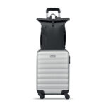 Rolltop-Rucksack 600D RPET – Rückansicht