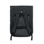 Rolltop-Rucksack 600D RPET – Detailaufnahme