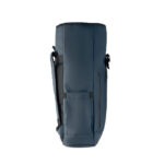 Rolltop-Rucksack 600D RPET Blau, geöffnet dargestellt