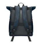 Rolltop-Rucksack 600D RPET – mit markiertem Druckbereich für Ihr Logo