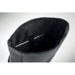 Rolltop-Rucksack 600D RPET Grau inklusive Verpackung