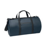 Sport-/Reisetasche 600D RPET Blau als Werbeartikel mit Logodruck