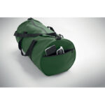 Sport-/Reisetasche 600D RPET Gruen, Seitenansicht