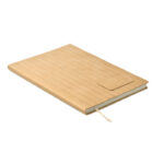 DIN A5 Smokey Notizbuch PU Braun als Werbeartikel mit Logodruck
