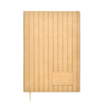 DIN A5 Smokey Notizbuch PU Braun von oben