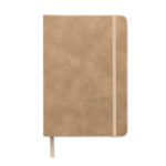 DIN A5 Smokey Notizbuch PU Braun von oben