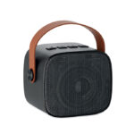 5.0 Wireless Lautsprecher Schwarz als Werbeartikel mit Logodruck