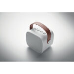 5.0 Wireless Lautsprecher Weiß, Detailaufnahme des Materials