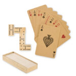 Domino- und Spielkarten-Set als Werbeartikel mit Logodruck