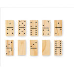 Domino- und Spielkarten-Set – Seitenansicht
