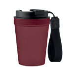 Einwandiger Becher 300 ml Rot als Werbeartikel mit Logodruck