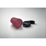 Einwandiger Becher 300 ml Rot, Detailaufnahme des Materials
