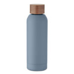 Einwandige Flasche 700 ml Blau als Werbeartikel mit Logodruck
