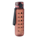 Sport-Trinkflasche RPET 1L Rot als Werbeartikel mit Logodruck