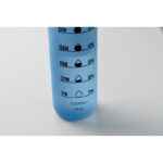 Sport-Trinkflasche RPET 1L Blau von oben
