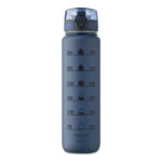 Sport-Trinkflasche RPET 1L Blau von oben