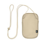 Crossbody-Reisetasche RPET Braun als Werbeartikel mit Logodruck