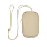 Crossbody-Reisetasche RPET Braun, Rückansicht
