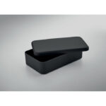 Lunchbox PP 750 ml Schwarz, Seitenansicht