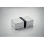 Lunchbox PP 750 ml Grau, Detailaufnahme des Materials