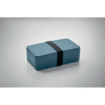 Lunchbox PP 750 ml Blau, Detailaufnahme des Materials