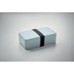 Lunchbox PP 750 ml Blau, Detailaufnahme des Materials