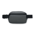 Gürteltasche PU Grau, Rückansicht