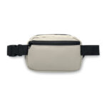 Gürteltasche PU Weiß, Rückansicht