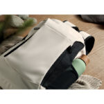 15″ Laptop-Rucksack PU – Faltdetail