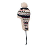 Gestrickte Ohrenmütze – Vorderansicht