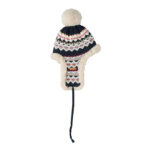 Gestrickte Ohrenmütze – Rückansicht