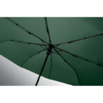 Windproof Regenschirm 21" Gruen von oben
