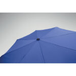 Windproof Regenschirm 21" Blau, Detailaufnahme des Materials