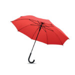 23'' Regenschirm Rot, Rückansicht