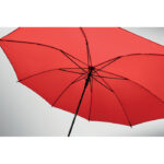 23'' Regenschirm Rot, Seitenansicht